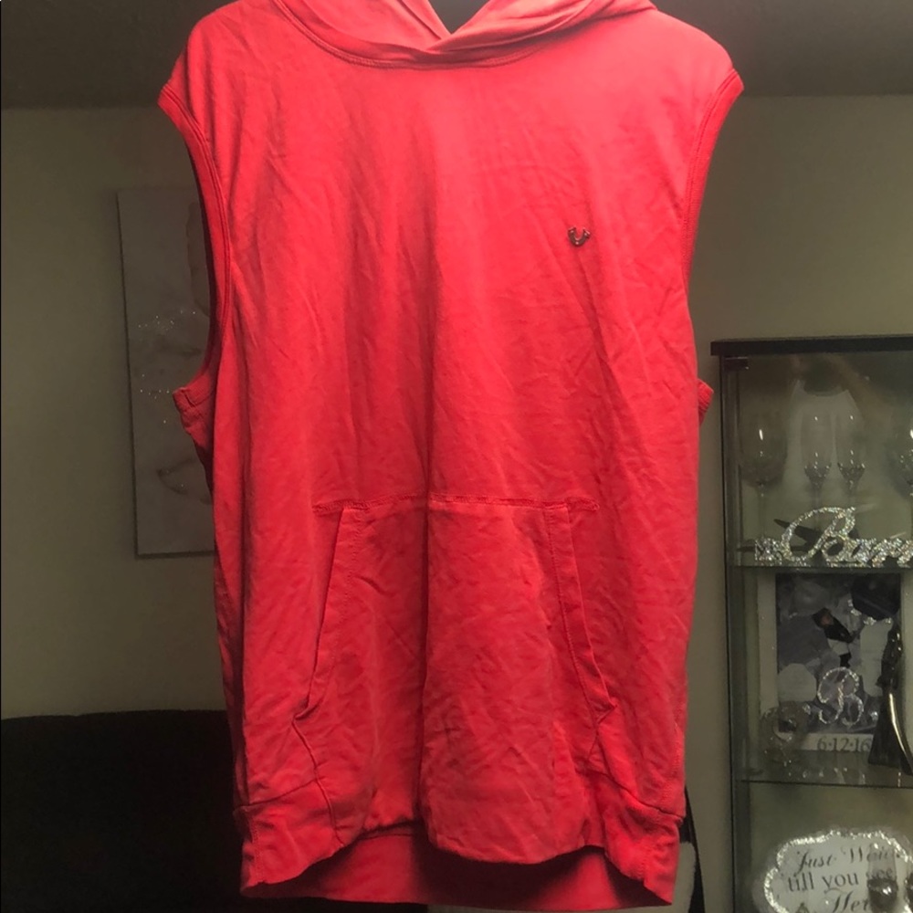 True Religion Sleeveless Hoodie